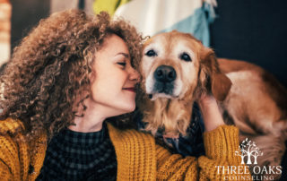 Pet dog owners are significantly less depressed than non-pet owners.