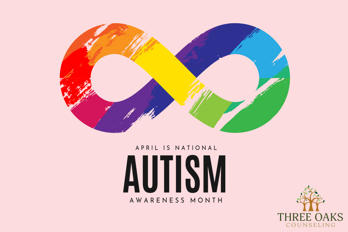 Autism Awareness Month Three Oaks Counseling Texas