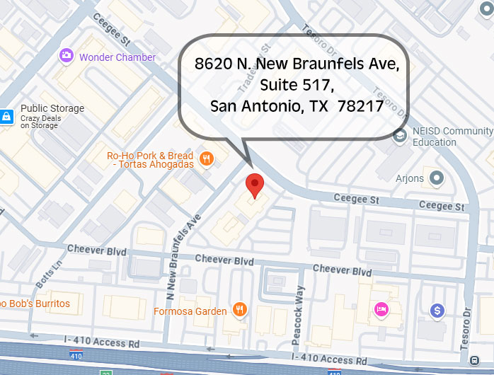 8620 N. New Braunfels Ave, Suite 517, San Antonio, TX  78217